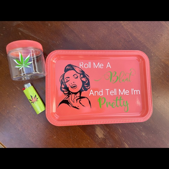 Rolling Tray Set